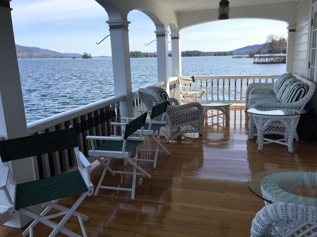 Lake George Boathouse Waterfront Lodging 博尔顿兰丁 外观 照片
