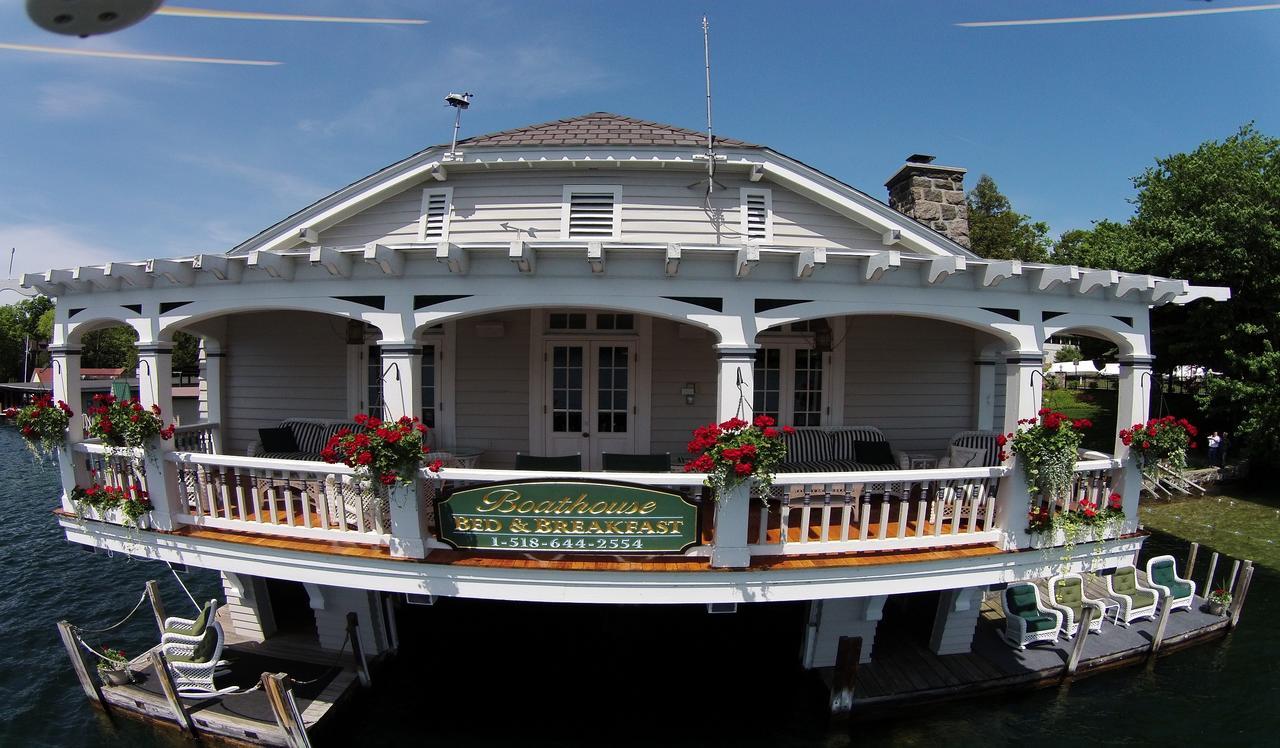 Lake George Boathouse Waterfront Lodging 博尔顿兰丁 外观 照片