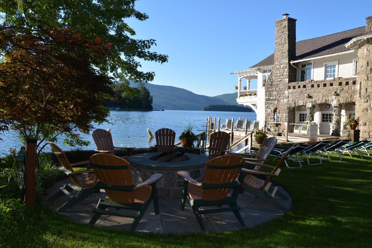 Lake George Boathouse Waterfront Lodging 博尔顿兰丁 外观 照片