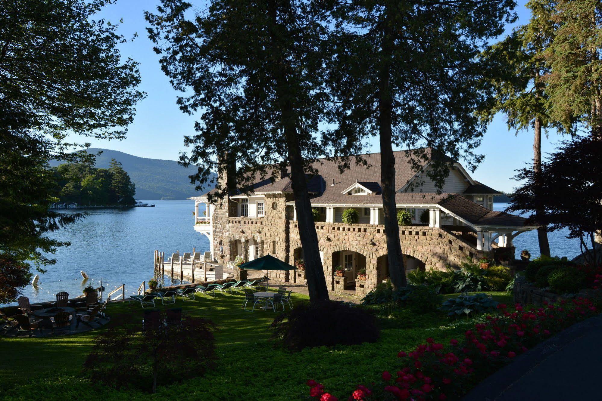 Lake George Boathouse Waterfront Lodging 博尔顿兰丁 外观 照片