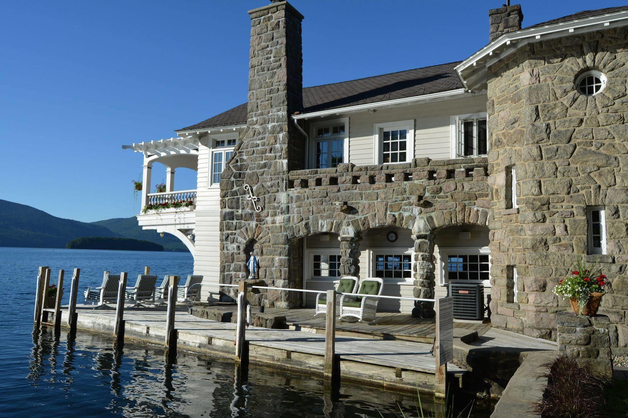 Lake George Boathouse Waterfront Lodging 博尔顿兰丁 外观 照片