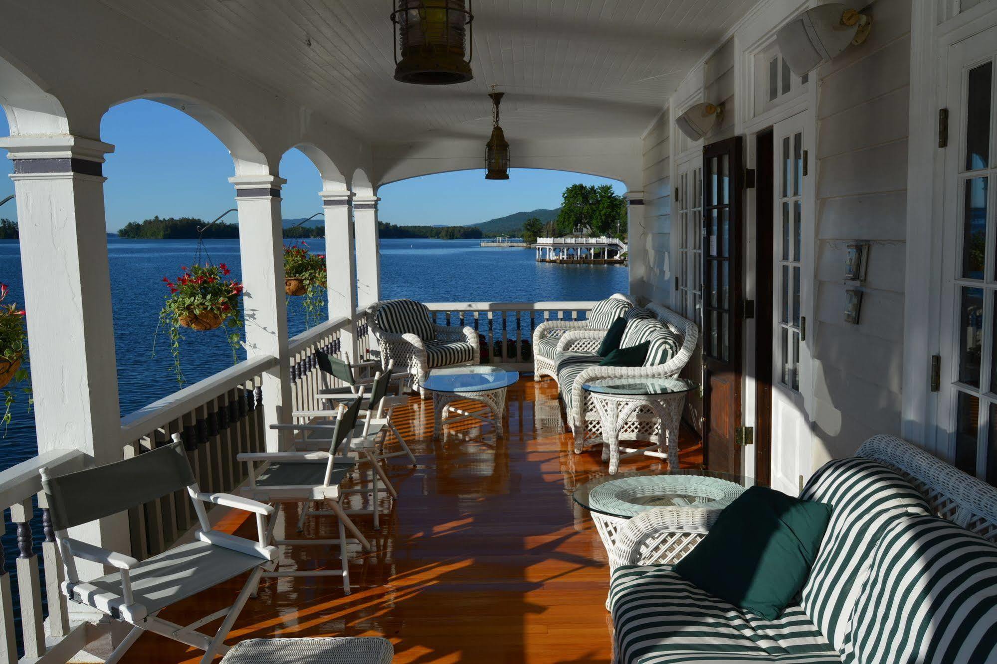 Lake George Boathouse Waterfront Lodging 博尔顿兰丁 外观 照片