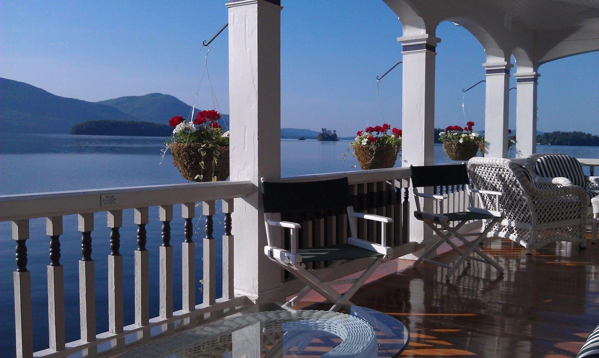 Lake George Boathouse Waterfront Lodging 博尔顿兰丁 外观 照片